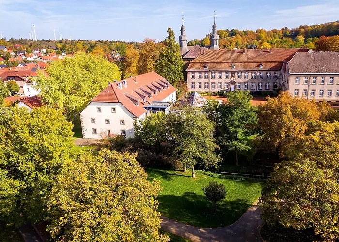 酒店 Wohlfuehlhotel Im Schlosspark - Self Checkin 维勒巴德森